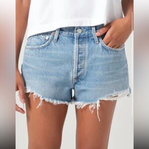 Agolde Parker Short Denim Shorts